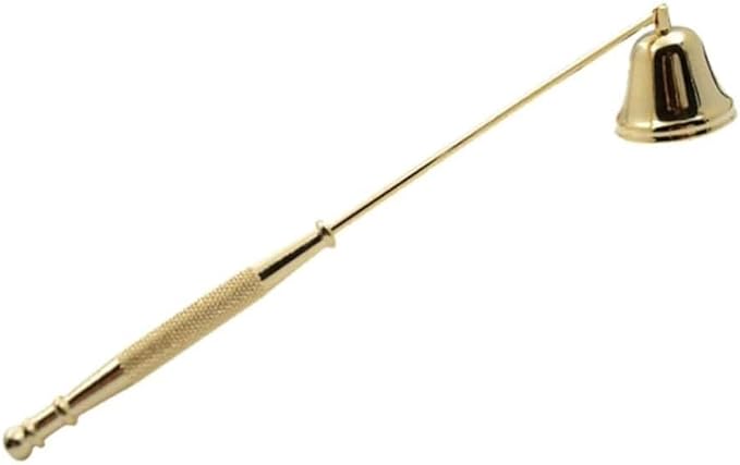 Gold Metal Candle Snuffer Wick Snuffer with Long Handle Candlesnuffers Candle Sleeves Accessories