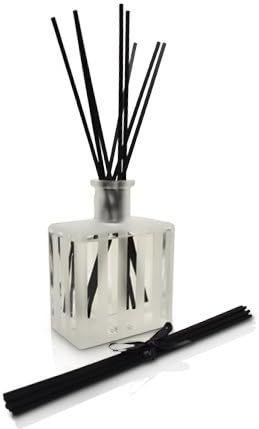 Reed Diffuser Set, French Lavender Scented Oil Diffuser with Sticks, Home Fragrance Accessories for Bathroom Shelf Decor, Aroma Diffusers for Home or Office Desk, USA Made