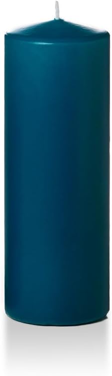 yummi 3" x 8" Sapphire Round Pillar Candles - 3 per Pack