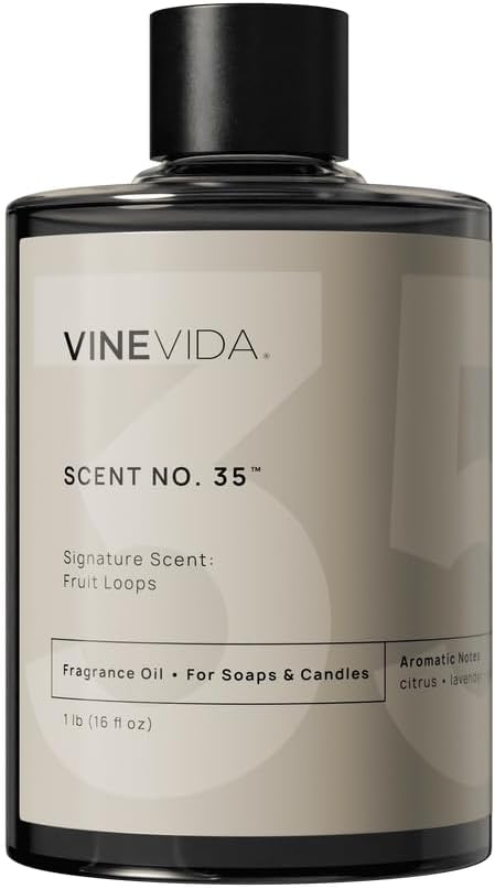 VINEVIDA [16oz] Fruit Loops Fragrance Oil for Candle Making Scents Soap Making, Perfume Oils, Soy Candles, Room Body Spray, Home Scent Reed Diffusers, Bath Bombs, Lotions (ARTS-FOBP-FRT-LOOP-16)
