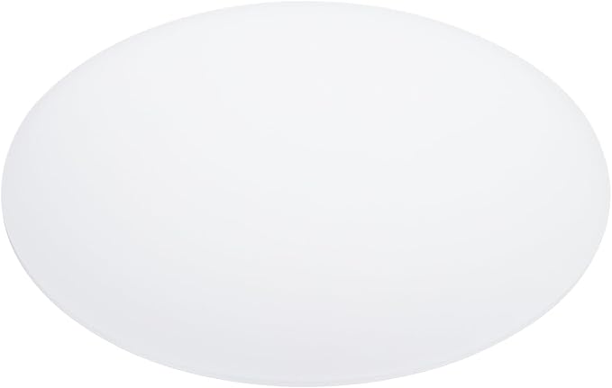 PATIKIL 14.5" Diameter Lampshade Diffuser, 2mm Thick Round Diffuser Sheet for Drum Lampshades, Pendants Light, DIY Light Shield, Frosted White