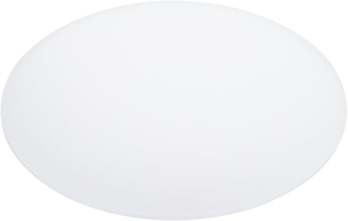 PATIKIL 14" Diameter Lampshade Diffuser, 2mm Thick Round Diffuser Sheet for Drum Lampshades, Pendants Light, DIY Light Shield, Frosted White