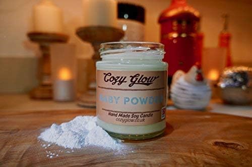 Cozy Glow Baby Powder Large Soy Candle