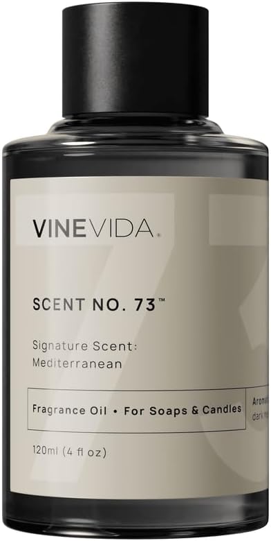 VINEVIDA [4oz] Scent No.73 Fragrance Oil for Candle & Soap Making - Made in USA Natural Candle Scents