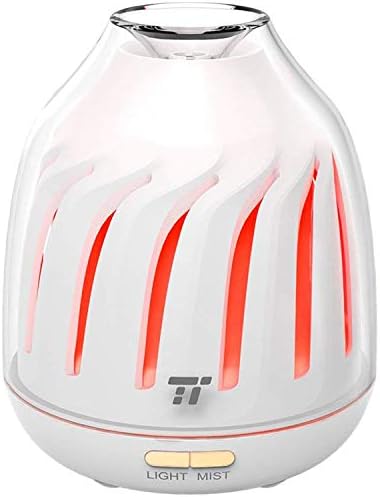 Aroma Diffuser, Diffusers Essential Oils, Breathing Light, 5 LED Colors, Waterless Auto Shut Off