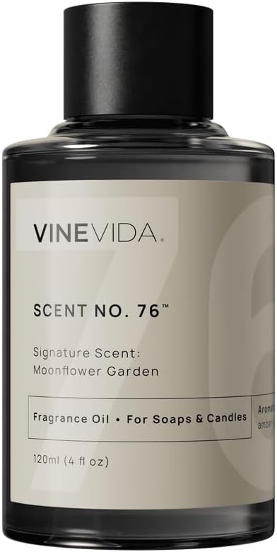 VINEVIDA [4oz] Scent No.76 Fragrance Oil for Candle & Soap Making - Natural Candle Scents Made in USA