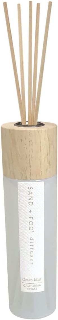 Sand + Fog Ocean Mist Reed Diffuser | Made with Essential Oils | Fill Your Home with the Your Favorite Luxurious Fragrance