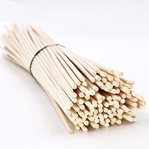 80PC Reed Diffuser Sticks,Diffuser Refills,Natural Rattan Essential Oil Aroma Diffuser Replacement Sticks for Spa, Home,Office (Natural)