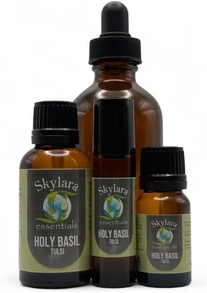 Holy Basil (Tulsi) Essential Oil (4oz, 4oz Sacred Spice)
