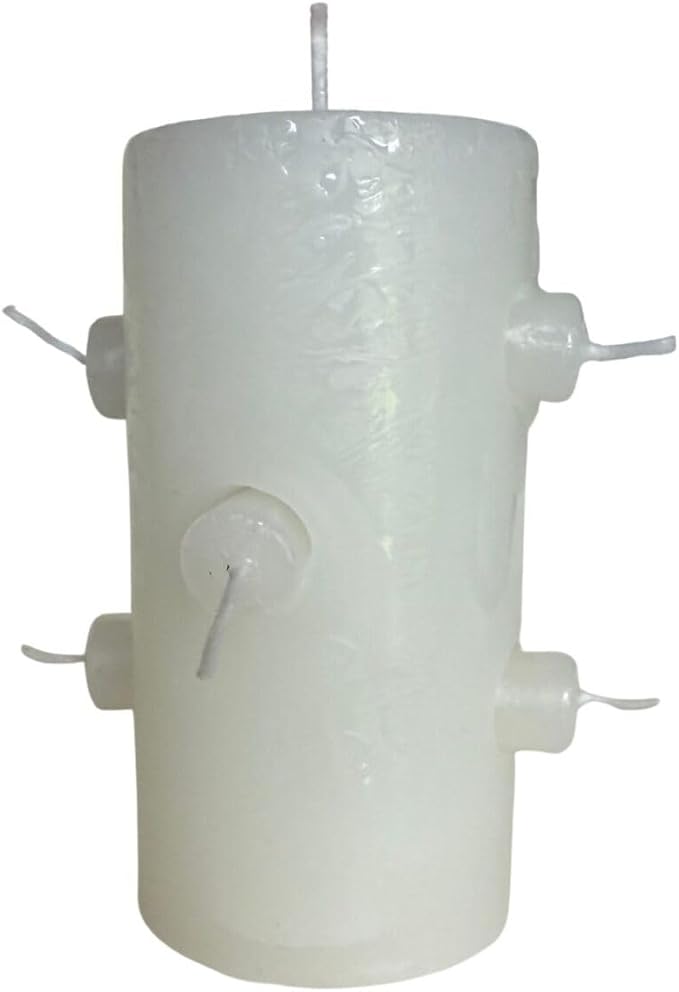 Original Botanica Uncrossing & Cleansing 7 Wicks Candle, White