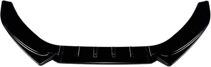 Car Front Bumper Lip Splitter For Audi A4 S-Line S4 B8.5 2012-2015 Glossy Black 3Pcs Spoiler Diffuser Body Kit