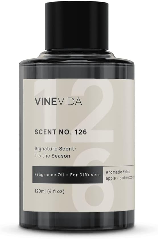 VINEVIDA [4 Oz] Inspired by: Tis The Season; Diffuser Oil Refill | Premium Scent Diffuser Oil for Home | Non-Toxic Fragrance