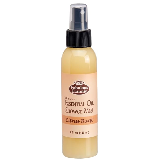 Fabulous Frannie Essential Oil Shower Mist - Citrus Burst All natural made with pure essential oils 4oz