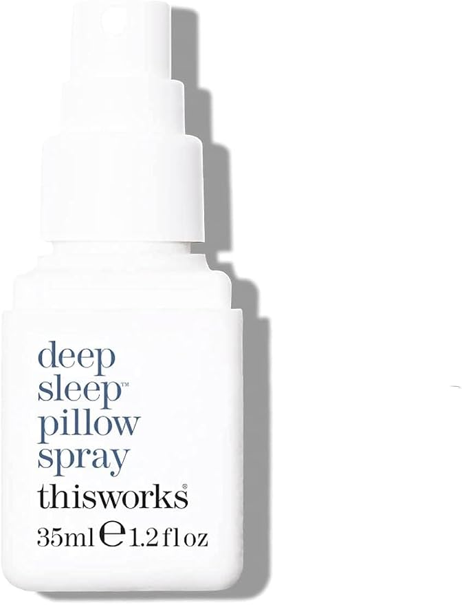 THISWORKS Deep Sleep Pillow Spray – Fast-Acting Natural Formula with Lavender for Relaxation and Restful Sleep – 35 ml (1.2 fl oz) Mini Travel Size
