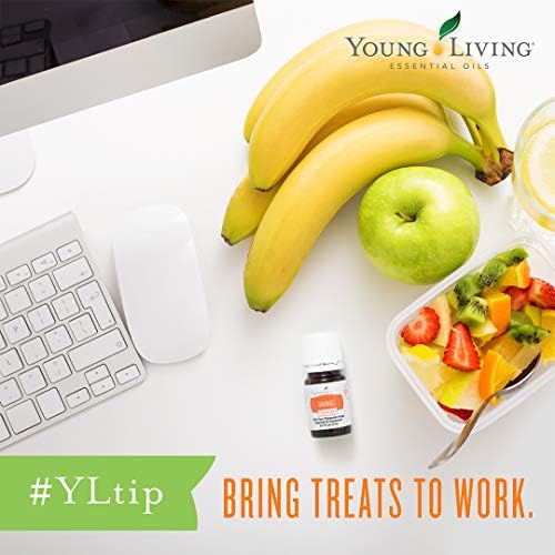 Young Living Orange Vitality Essential Oil 5 ml | Culinary Oil for Flavoring, Beverages & Recipes | Bright Citrus Aroma to Refresh and Enhance Your Meals & Drinks