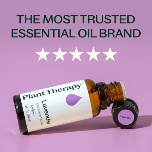 Plant Therapy Lemon & Lavender Essential Oil 100% Pure, Undiluted, Natural Aromatherapy 10 mL (1/3 oz)