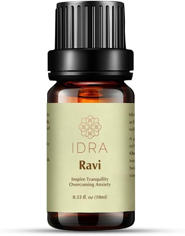 Ravi Essential Oil Blend by Idra Wellness Contains Lavender Rose Ylang Ylang 100% Pure 10ml