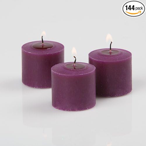Richland® Votive Candles Purple Mulberry Scented 10 Hour Burn Set of 144