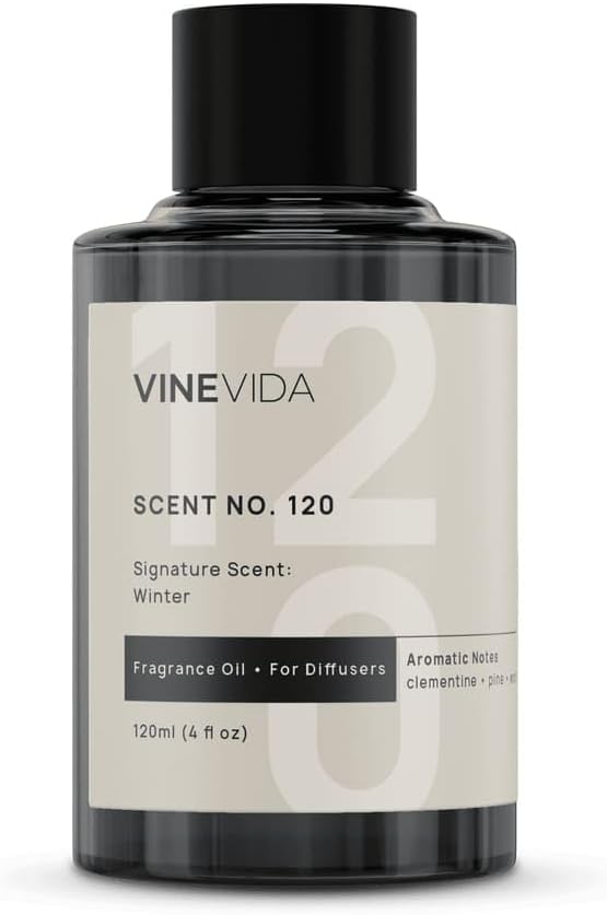 VINEVIDA [4 Oz] Inspired by: Winter; Diffuser Oil Refill | Premium Scent Diffuser Oil for Home | Non-Toxic Fragrance