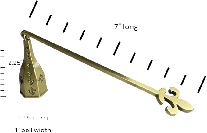 Wickman Candle Snuffer Antique Brass