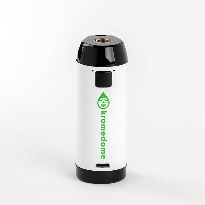 Kromedome Nomad Portable Multi-Function Aromatherapy Device | Compact Wax & Essential Oil Diffuser | Adjustable Heat Settings