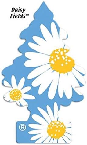 LITTLE TREES 076171673473 Daisy Fields Hanging Paper Tree for Home or Car, 6 Pack