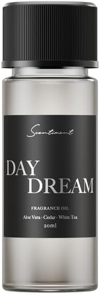 Scentiment Day Dream Diffuser Oil - Premium Hotel Scent with Notes of Aloe Vera, Cedar & White Tea Home Scent, Hotel Fragrance Oil Diffuser Refill - 0.68 fl oz (20 mL)