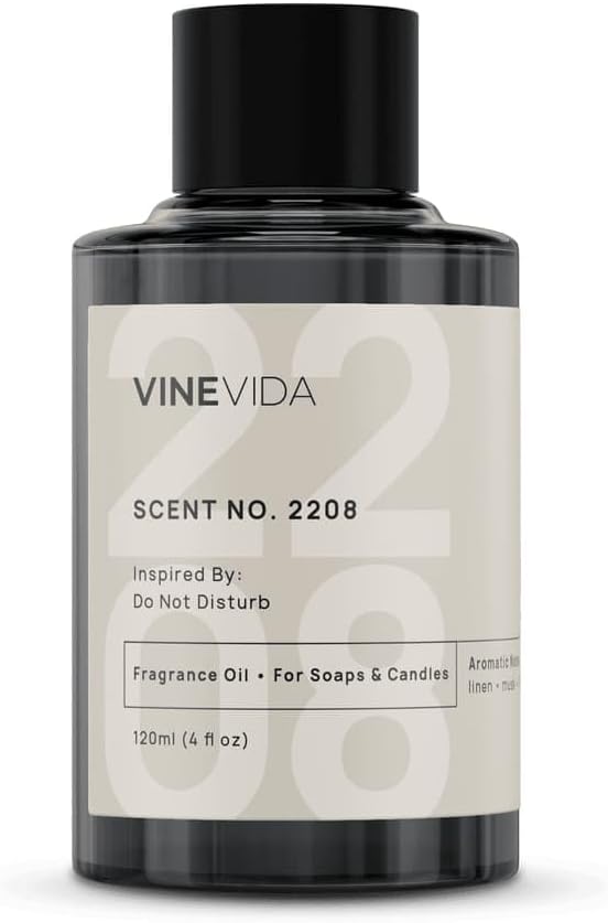VINEVIDA [4oz] Scent No.2208 Fragrance Oil for Candle Making and Soap Making - Premium Candle Scents for Soy Candles