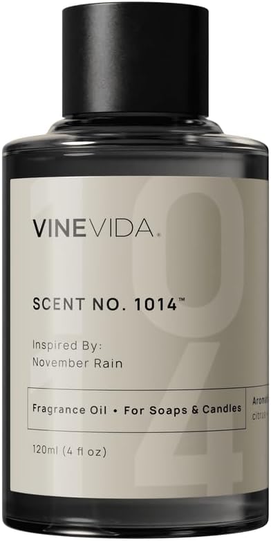 VINEVIDA [4oz] Scent No.1014 Fragrance Oil for Candle & Soap Making - Natural, Made in USA