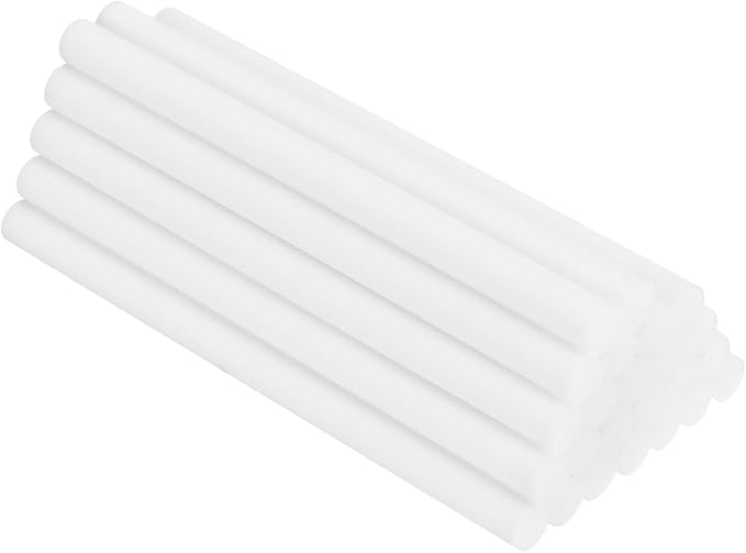 uxcell 24pcs Humidifier Cotton Stick, 10 x 150mm Refill Sticks Filter Replacement Wicks, Humidifier Filter Cotton Refill Travel Mini Humidifier Filters Sticks