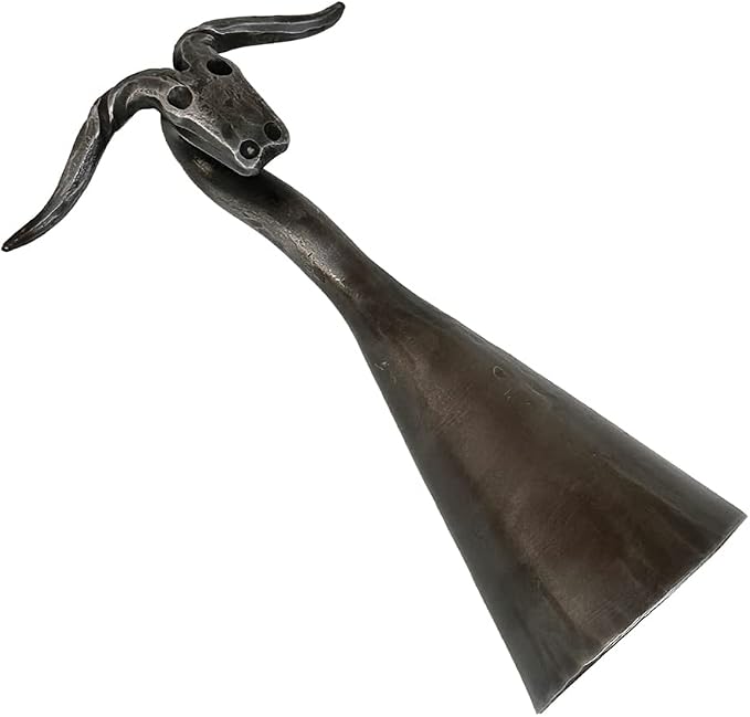 Hand Forged Animal Head Candle Snuffer Wrought Iron Handmade Candle Extinguisher Gift for Candle Lovers Classic Look Vintage Wick Candle Snuffer