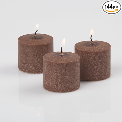 Richland® Votive Candles Brown Cinnamon Bun Scented 10 Hour Burn Set of 144