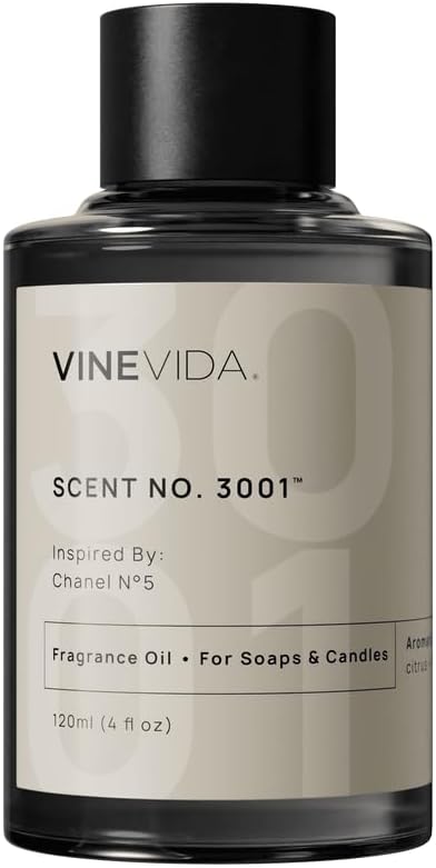 VINEVIDA [4oz] NO. 5 Fragrance for Soap & Candle Making - Essential Oil Scent