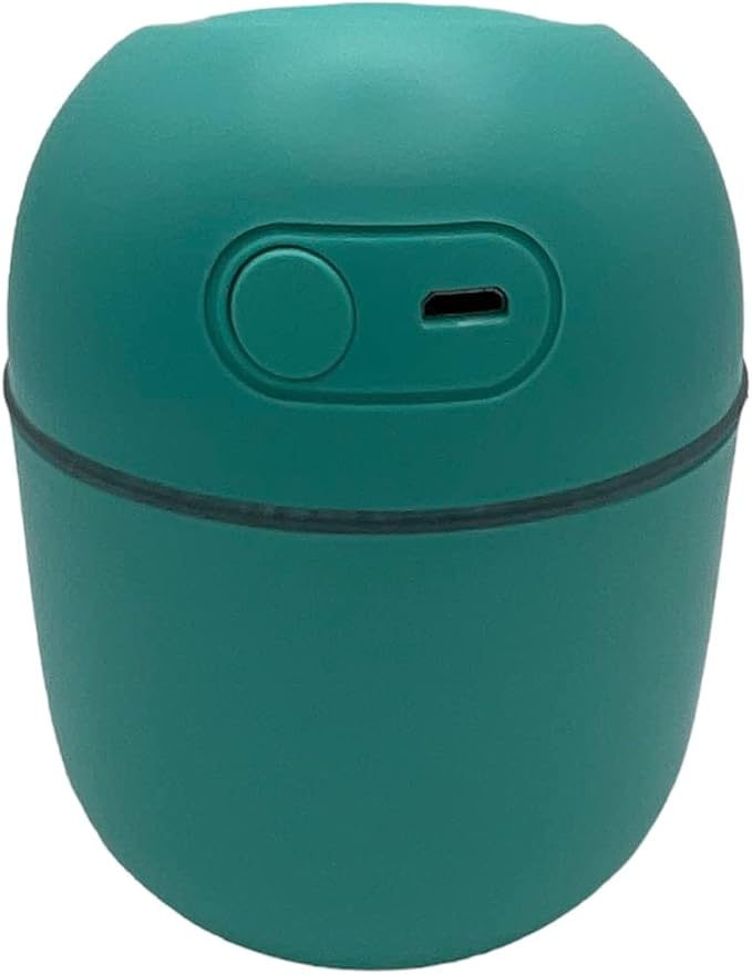 Wild Essentials 220ml Cool Mist Essential Oil Diffuser/Humidifier, Aromatherapy, Nightlight, Portable, USB Power, Auto Off, Room, Office, Car (Blue)