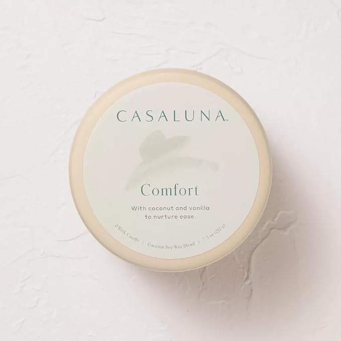 Casalunas 2 Wick Lidded Jar Candle (7.5oz, Comfort)