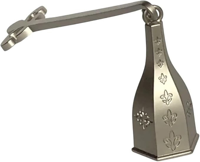 Candle Snuffer Pewter Finish with Fleur de Lis Design by Wickman