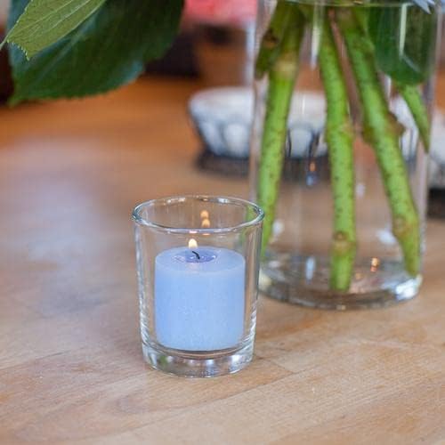 Set of 24 Richland® Votive Candles Light Blue Ocean Breeze Scented