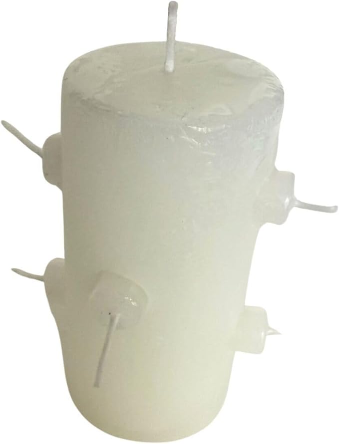 Original Botanica Uncrossing & Cleansing 7 Wicks Candle, White