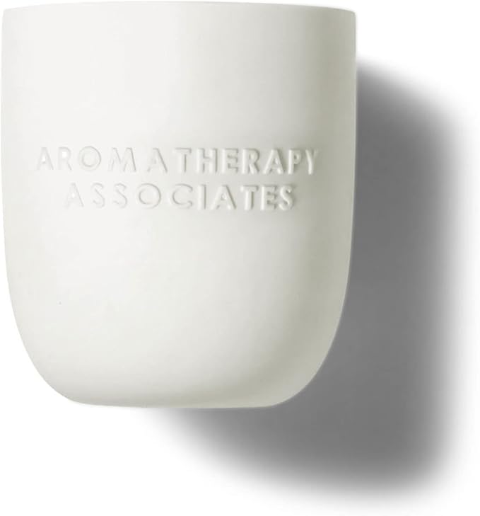 Aromatherapy Associates Deep Relax Candle. Hand Poured Vegan Wax for Sleep and Tranquility. Crafted with Vetivert and Chamomile Essential Oils. 40 Hour Burn Time (7.05 oz)