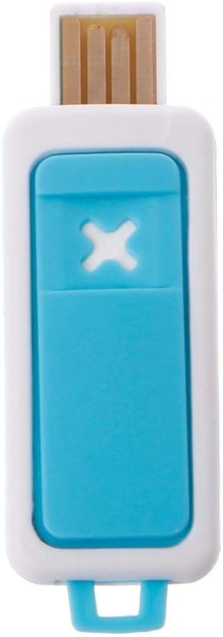 Portable Mini Essential Oil Diffuser Aroma USB Aromatherapy Humidifier Kit (Light Blue)