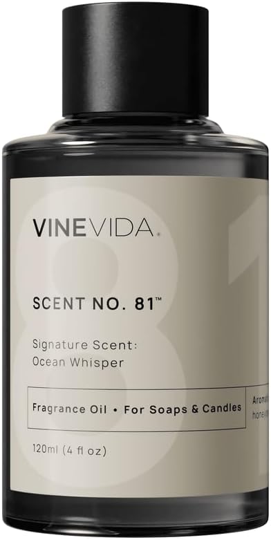 VINEVIDA [4oz] Scent No.81 Fragrance Oil for Candle Making and Soap Making - Premium Candle Scents for Soy Candles