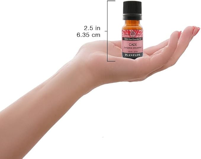 Plantlife Cade Aromatherapy Essential Oil - Straight from The Plant 100% Pure Therapeutic Grade - No Additives or Fillers - 10 ml