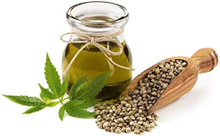 US Organic Hemp Seed Oil, Certified Organic, Pure & Natural, Cold Pressed Virgin, Unrefined, Amber Glass Bottle with Glass Eye Dropper for Easy Application (2 oz (56 ml))