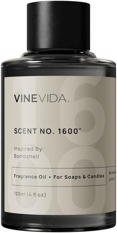 VINEVIDA [4oz] (Our Version of) Bombshell Fragrance Oil for Soap Making Scents for Candle Making, Perfume Oils, Bath Bombs, Car Freshies, Linen Spray Lotion, Laundry Dryer Balls