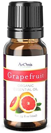 ArOmis Grapefruit Essential Oil - 100% Pure Therapeutic Grade - Undiluted, Premium Oil - 150 Micron Filtered, Perfect for Aromatherapy Diffusers (10ml / .34 fl oz)
