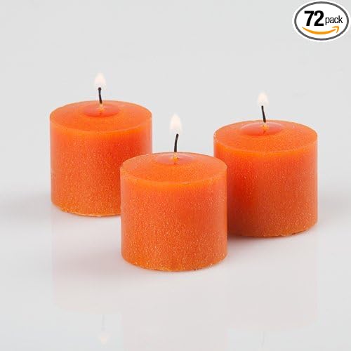Richland® Votive Candles Orange Citrus Scented 10 Hour Burn Set of 72