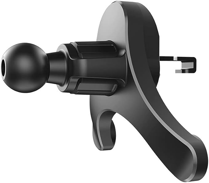 2 Pack Air Vent Clips Universal Car Mount 0.67in 17mm Joint Ball Head Base Stander Grip Holder Air Outlet Hook Lock Replacement for GPS Bracket Phone Wireless Charger Clamp