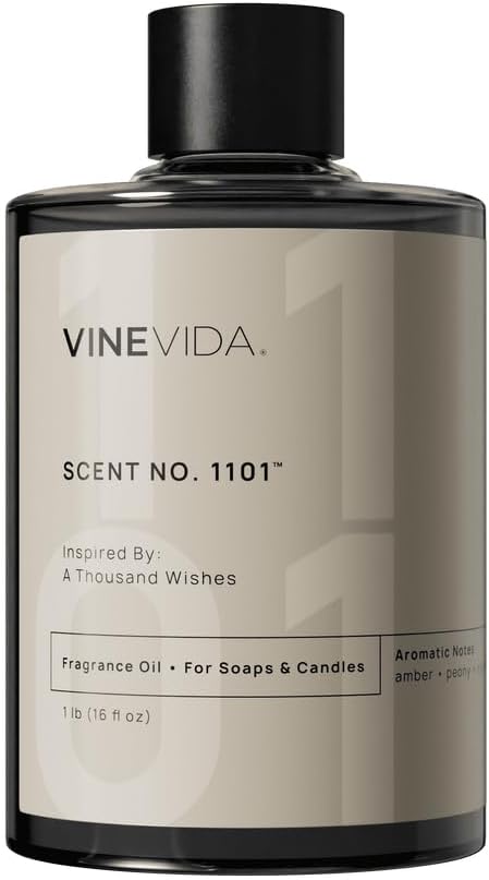 VINEVIDA [16oz] A Thousand Wishes Fragrance Oil for Candle Making Scents for Soap Making, Perfume Oils, Soy Candles, Home Scents Oil Diffusers, Bath Scent Bomb Oils, Linen Spray,Lotions, Car Freshies