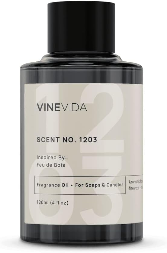 VINEVIDA [4oz] Scent No.1203 Fragrance Oil for Candle Making and Soap Making - Premium Candle Scents for Soy Candles