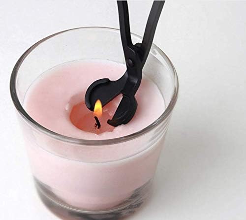Sinen Candle Wick Trimmer ，Wick Clipper Cutter Scissor (Matte Black)